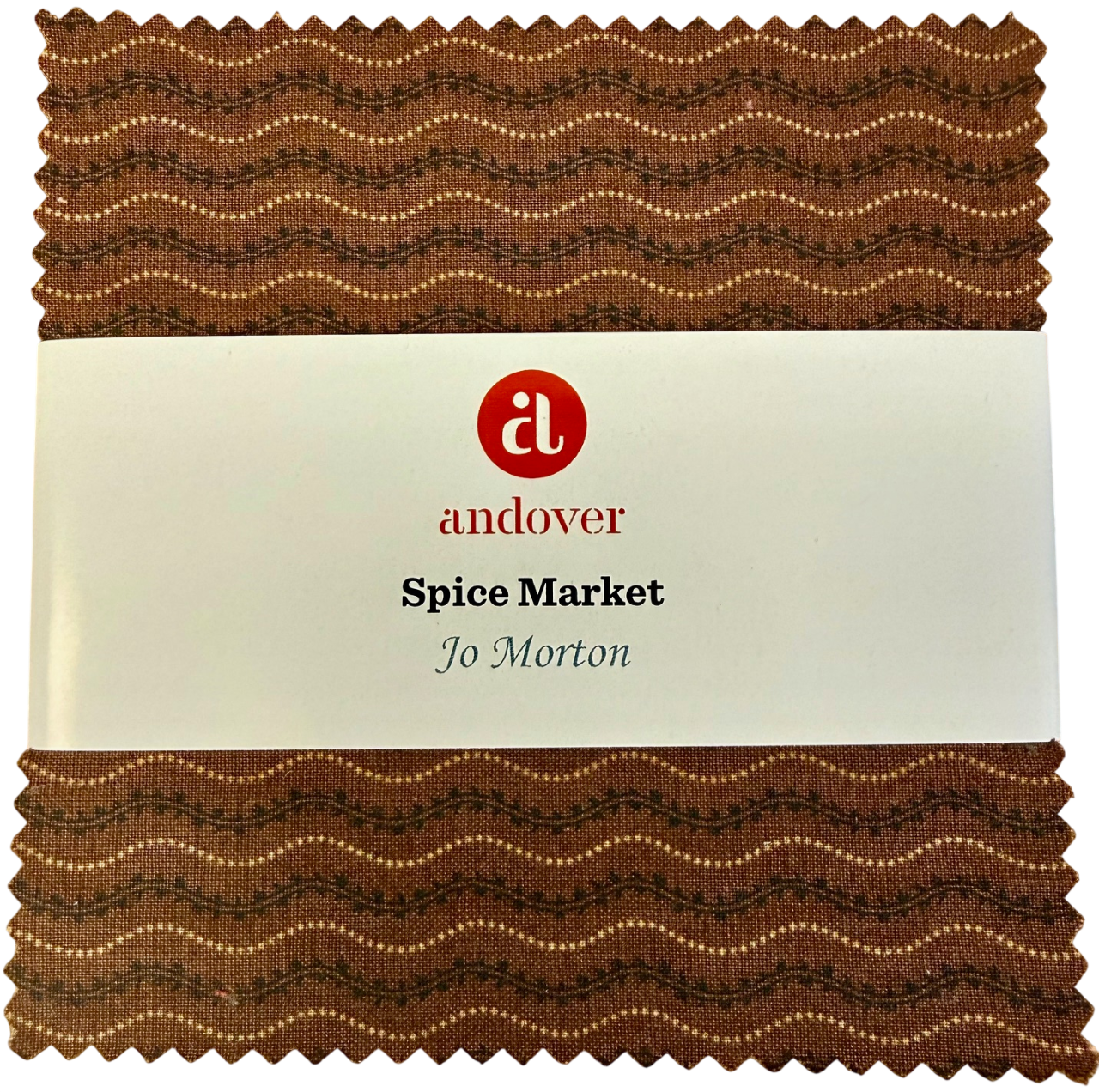 Charm Pack 5x5 Squares - Andover Spice Market By Jo Morton - 40 5" Squares