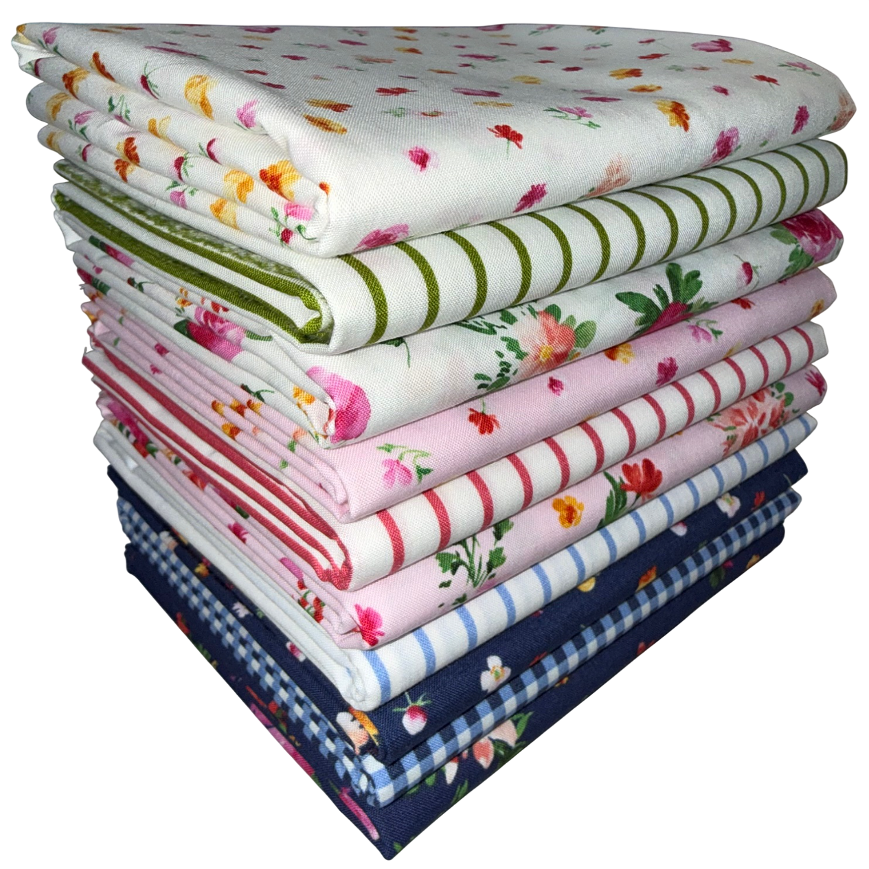 Clothworks "Flourish" Half-yard Bundle - 10 Fabrics, 5 Total Yards