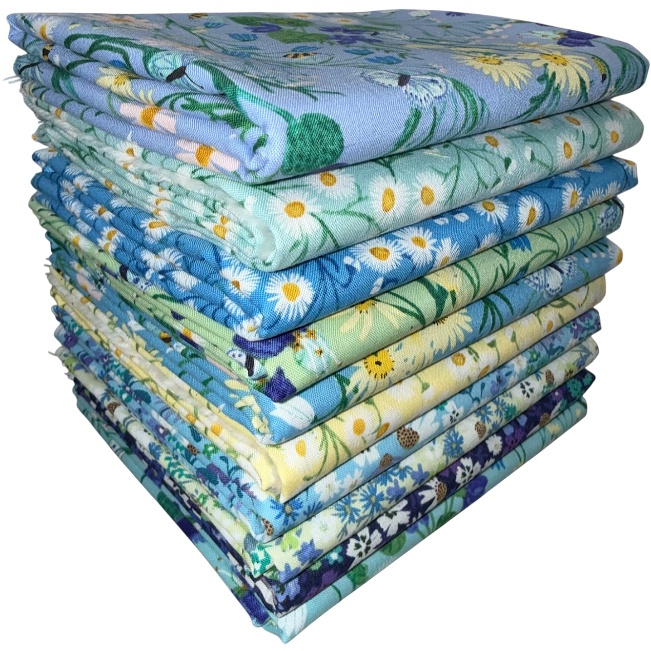 Clothworks "Springtime" Half-yard Bundle - 10 Fabrics, 5 Total Yards