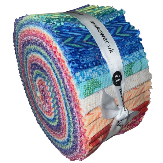 Andover/Makower UK - Molly's Magic Double Scoops - 40 2.5" Strips