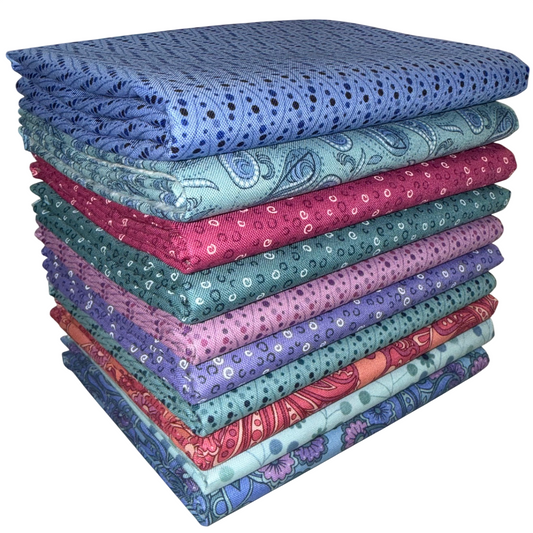Andover "At Day's End" Half-yard Bundle - 10 Fabrics, 5 Total Yards