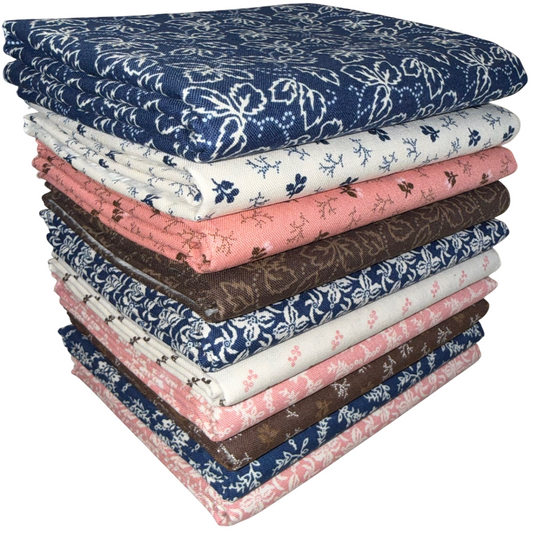 Windham Fabrics "Lexington" Half-Yard Bundle - 10 Fabrics, 5 Total Yards