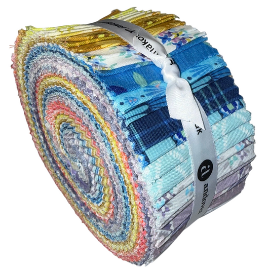 Andover/Makower UK - Friday Night Double Scoops - 40 2.5" Strips