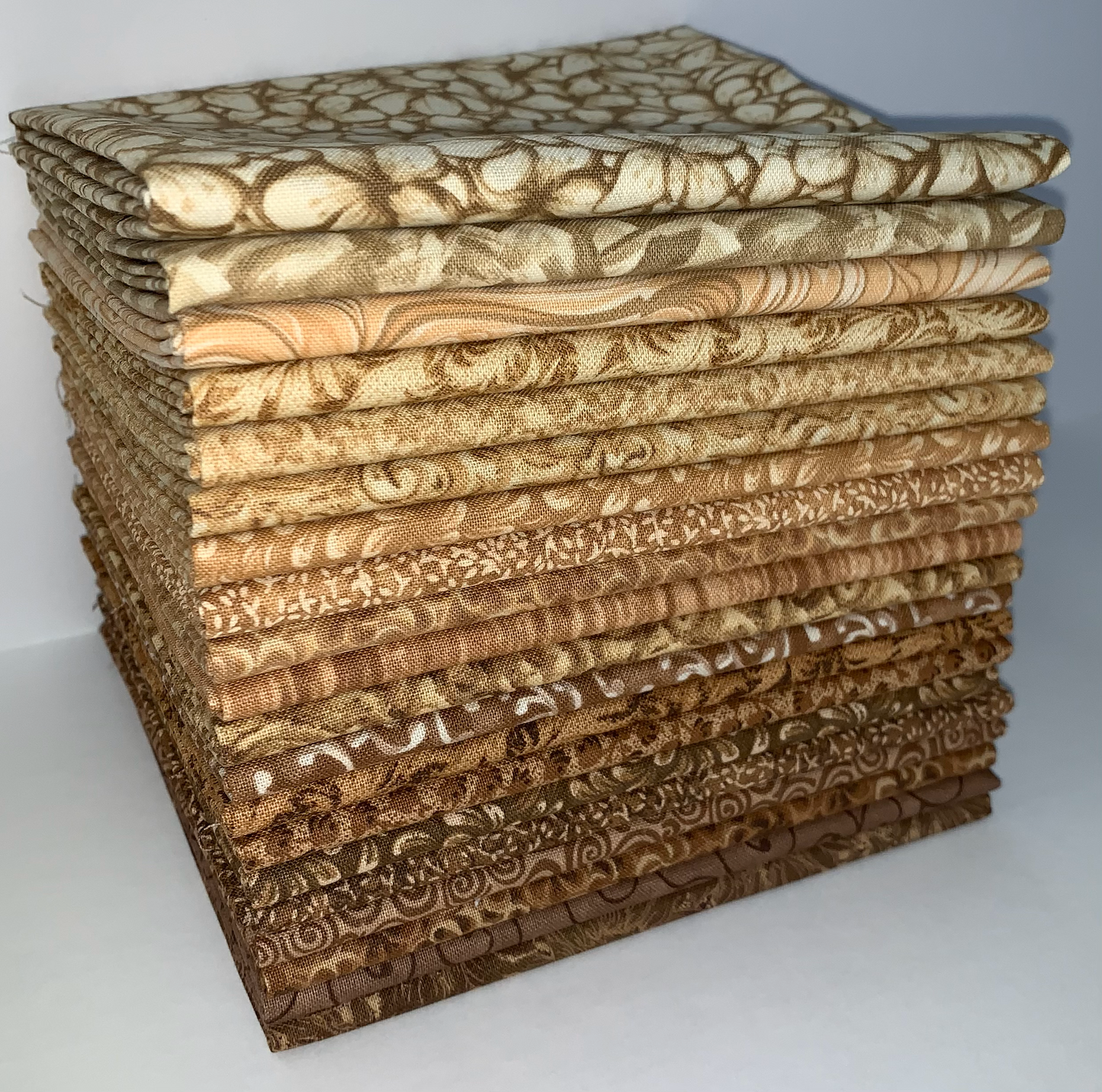 Salted Caramel Fat Quarter Bundle - 20 Fabrics, 20 Total Fat Quarters