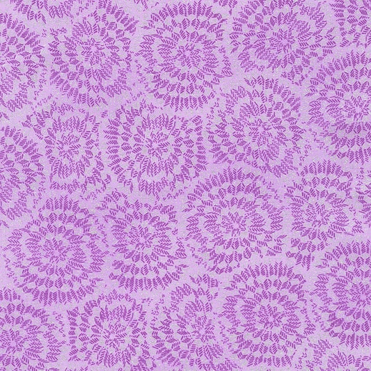 (5 yd) Robert Kaufman Joli Bijou SRKM-21828-21 Lilac Metallic Accents