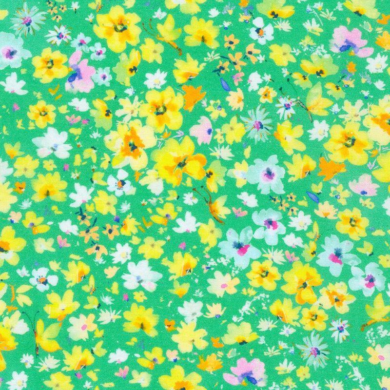 (5 yd) Robert Kaufman Bee Free 21488-270 Meadow