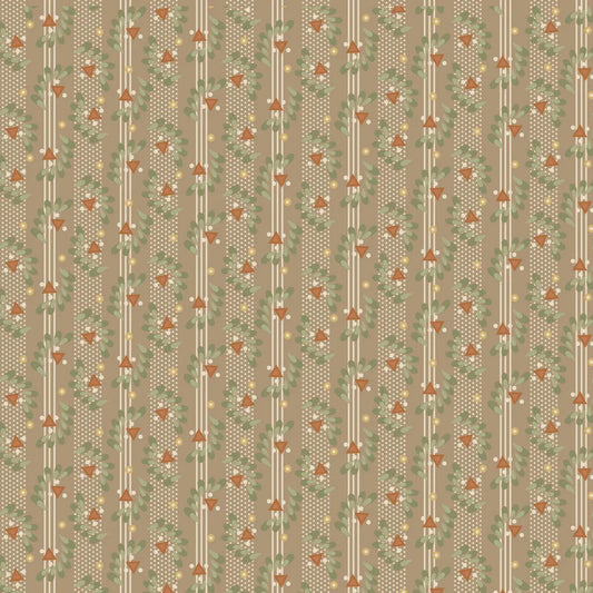 (4 yd) Marcus Fabrics Front Porch R540603 Taupe