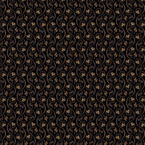 (2.5 yd) Marcus Fabrics Piecemakers Sampler Here & There Black R170791