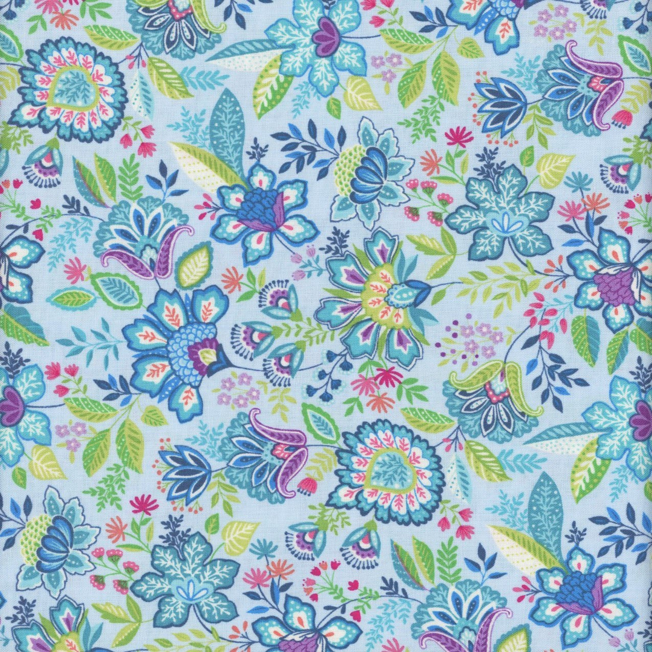 Andover/Makower UK "Tropica" Half-yard Bundle - 10 Fabrics, 5 Total Yards