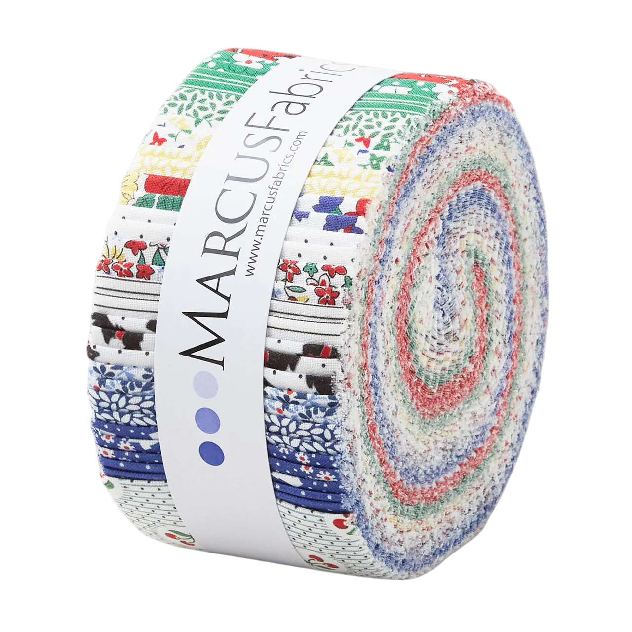 Marcus Fabrics - Aunt Grace Goes Bold by Judie Rothermel - 40 2.5" Strips