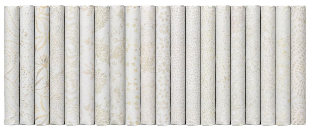 Timeless Treasures Tonga Batiks - Linen - 40 2.5" Strip Pack