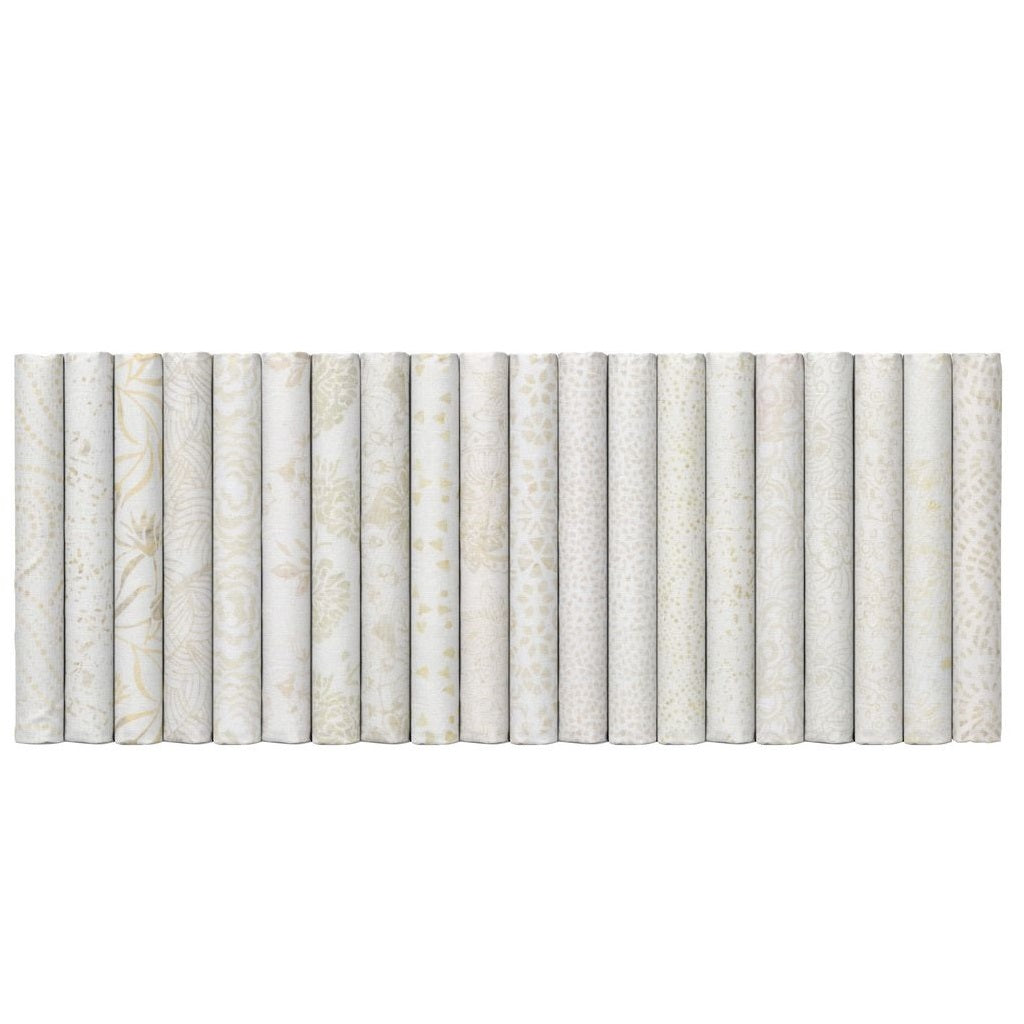 Timeless Treasures Tonga Batiks - Linen - 40 2.5" Strip Pack