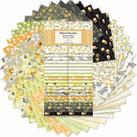Wilmington Prints - 40 Karat Crystals - Patch Of Sunshine