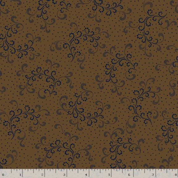 Marcus Fabrics "Indigo Neutrals" Half-yard Bundle - 10 Fabrics, 5 Total Yards