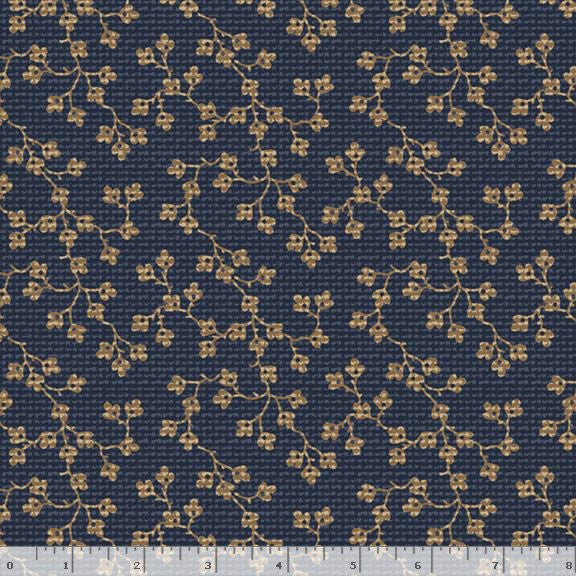Marcus Fabrics "Indigo Neutrals" Half-yard Bundle - 10 Fabrics, 5 Total Yards