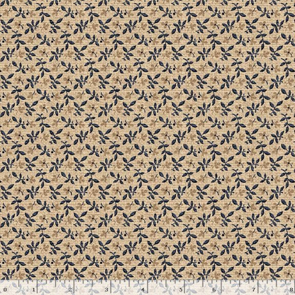 Marcus Fabrics "Indigo Neutrals" Half-yard Bundle - 10 Fabrics, 5 Total Yards