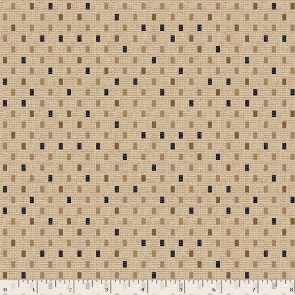 Marcus Fabrics "Indigo Neutrals" Half-yard Bundle - 10 Fabrics, 5 Total Yards