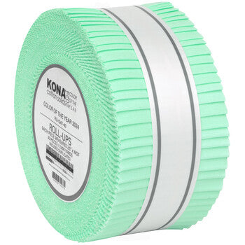 Robert Kaufman Kona COTY 2024 - Julep - Color of the Year Roll-up - 40 Strip Roll