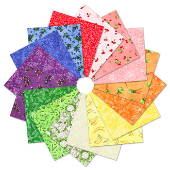Robert Kaufman Garden Goodness By Briar Hill Designs for Wishwell Roll-up - 40 Strip Roll