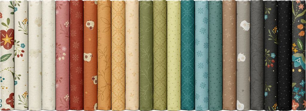 Marcus Fabrics - Woolly Whims by Lamb Farm Designs - 40 2.5" Strips