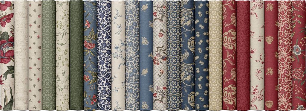 Marcus Fabrics - Freedom Rings (Smithsonian Institute) - 40 2.5" Strips/Jelly Roll