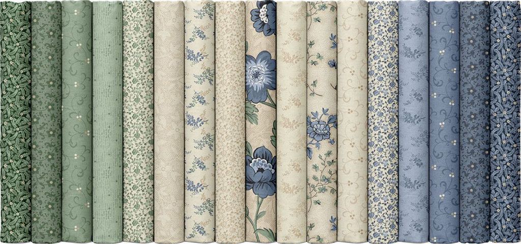 Marcus Fabrics - Grace Elizabeth By Carrie Quinn - 40 2.5" Strips