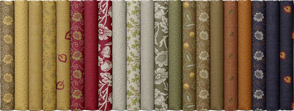Marcus Fabrics - Oak Alley by Deb Eggers - 40 2.5" Strips