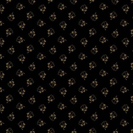 (2 yd) Bluebird Manor R221052D Black