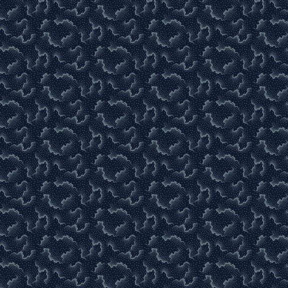 (2.5 yd) Marcus Fabrics Starfall R751009D Navy Nebula