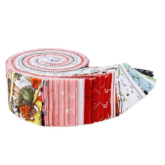 Riley Blake Take Heart - 40 Strip Rolie Polie
