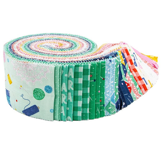 Riley Blake Hand Made - 40 Strip Rolie Polie