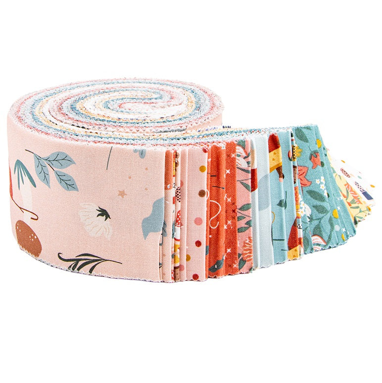 Riley Blake Thimbelina & the Sewing Fairies - 40 Strip Rolie Polie