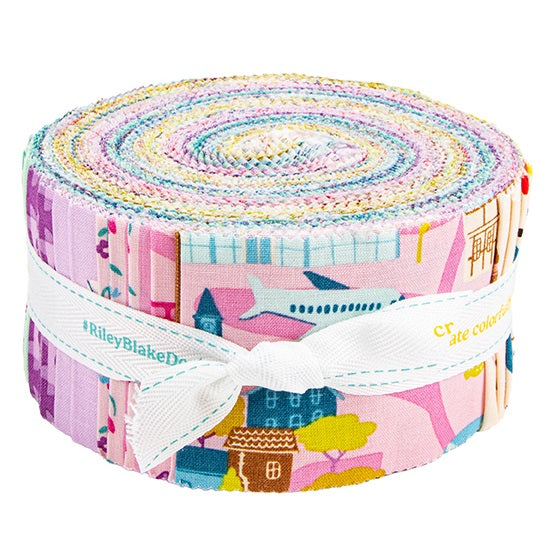 Riley Blake The Genesis of a Journey - 40 Strip Rolie Polie