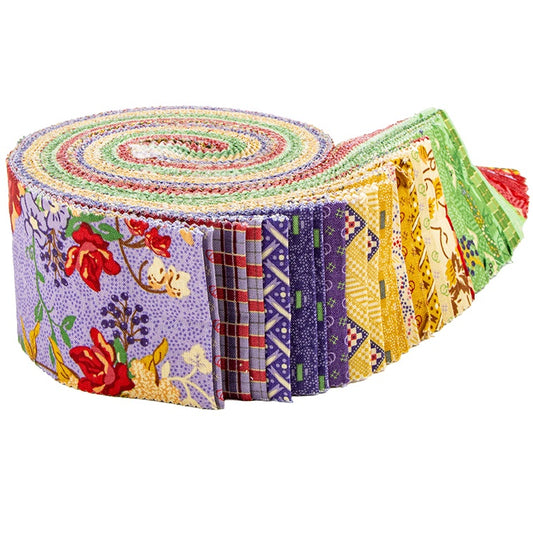 Riley Blake Vera's Garden - 40 Strip Rolie Polie