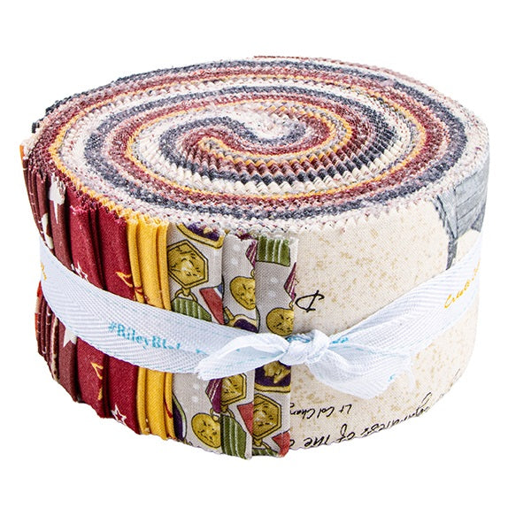 Riley Blake American Honor - 40 Strip Rolie Polie