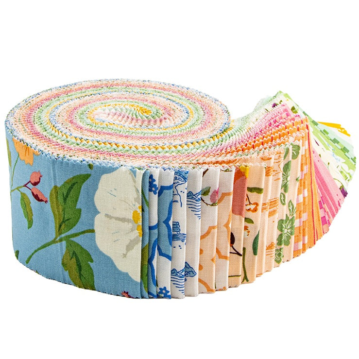 Riley Blake Virginia Rose - 40 Strip Rolie Polie