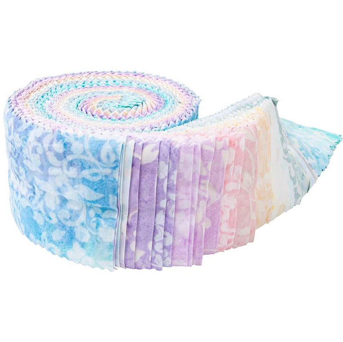 Riley Blake Candy Coated Expressions Batiks Elementals - 40 Strip Rolie Polie