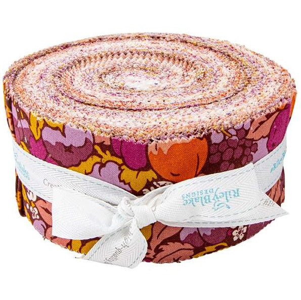Riley Blake Berry Botanicals (Tree Of Life) Liberty Fabrics - 40 Strip Rolie Polie