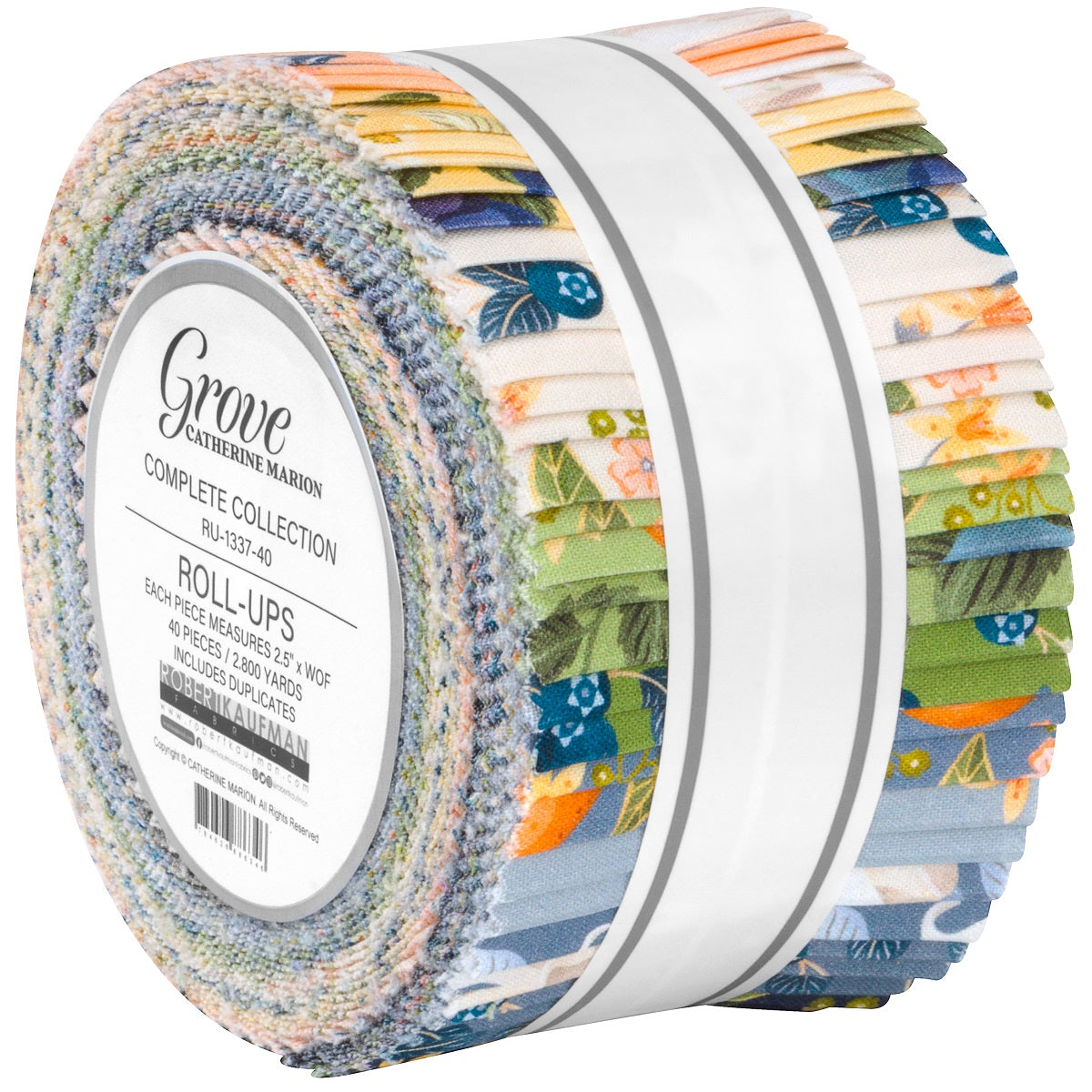 Robert Kaufman Grove Roll-up - 40 Strip Roll