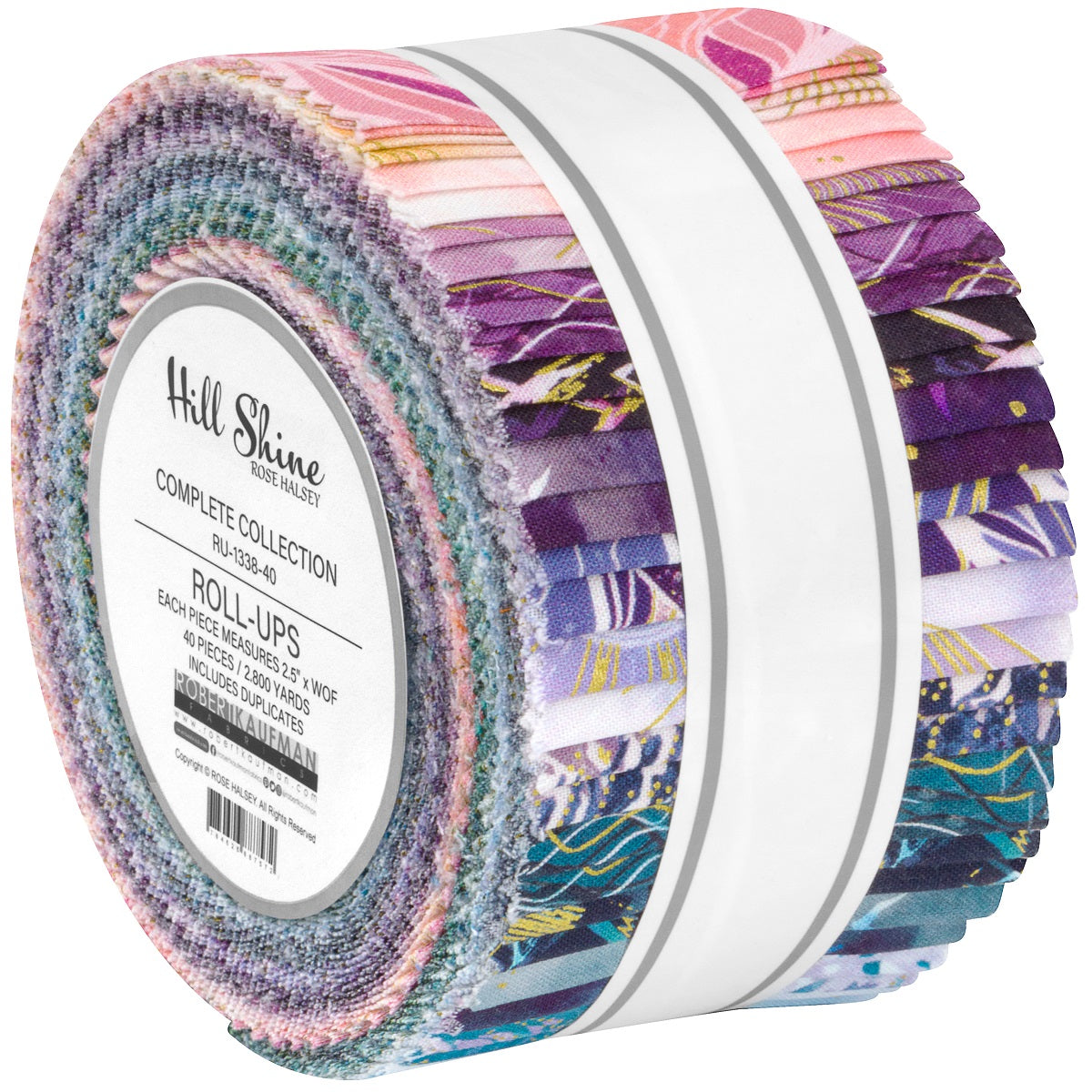 Robert Kaufman Hill Shine Roll-up - 40 Strip Roll