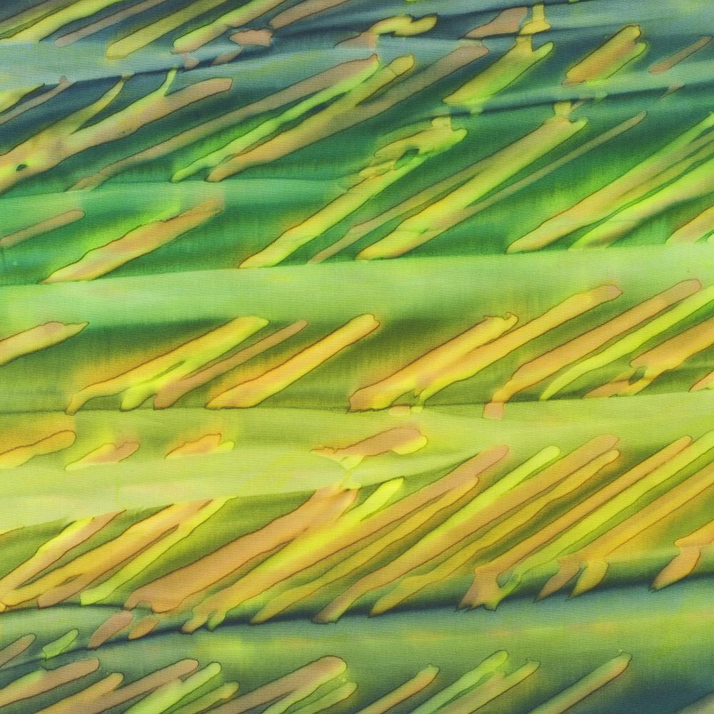 (1.5 yd) Robert Kaufman Artisan Batiks Raku Stripe 21924-36 Aloe