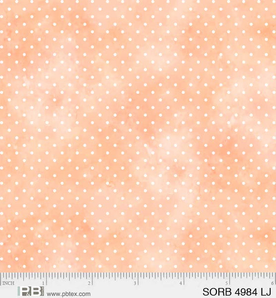 (2 yd) P&B Textiles Sorbet 04984-LJ Dots