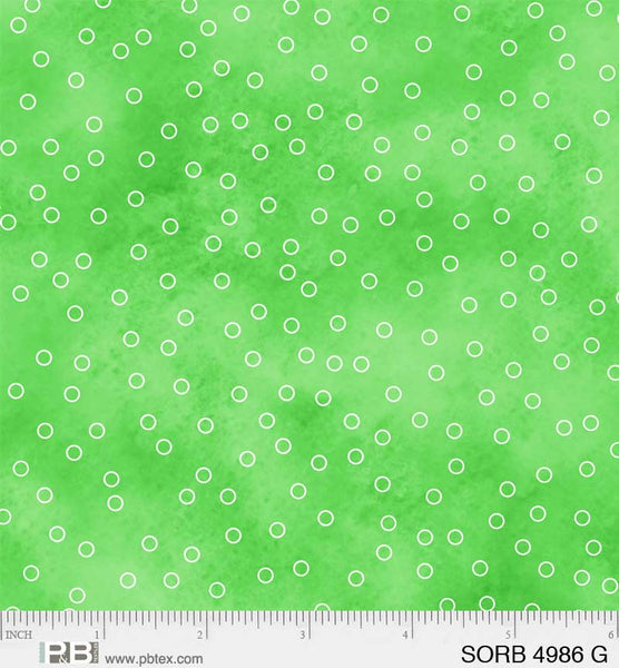 (1.5 yd) P&B Textiles Sorbet 04986-G Bubbles