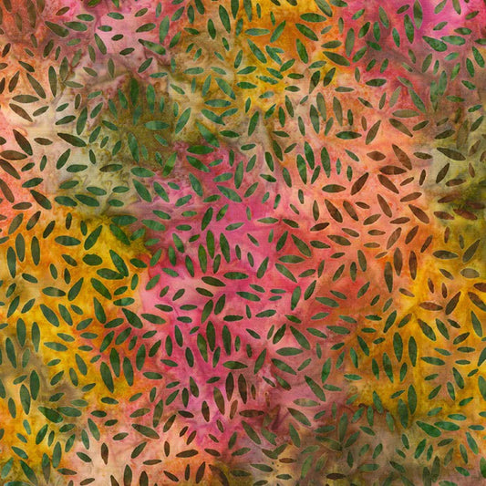 (5 yd) Robert Kaufman Artisan Batik Sonoma Vista 20711-322 Orange Spice Rice