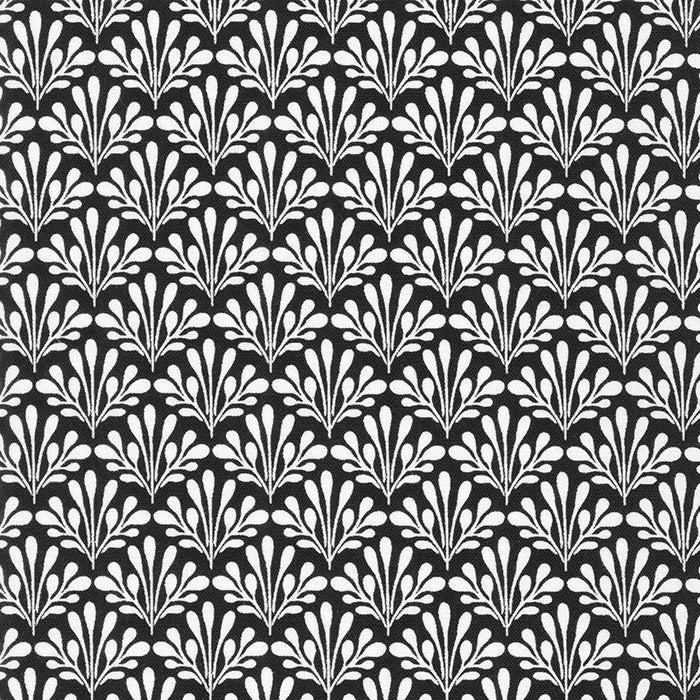 (4 yd) Robert Kaufman Jardin Noir 21063-190 Jet