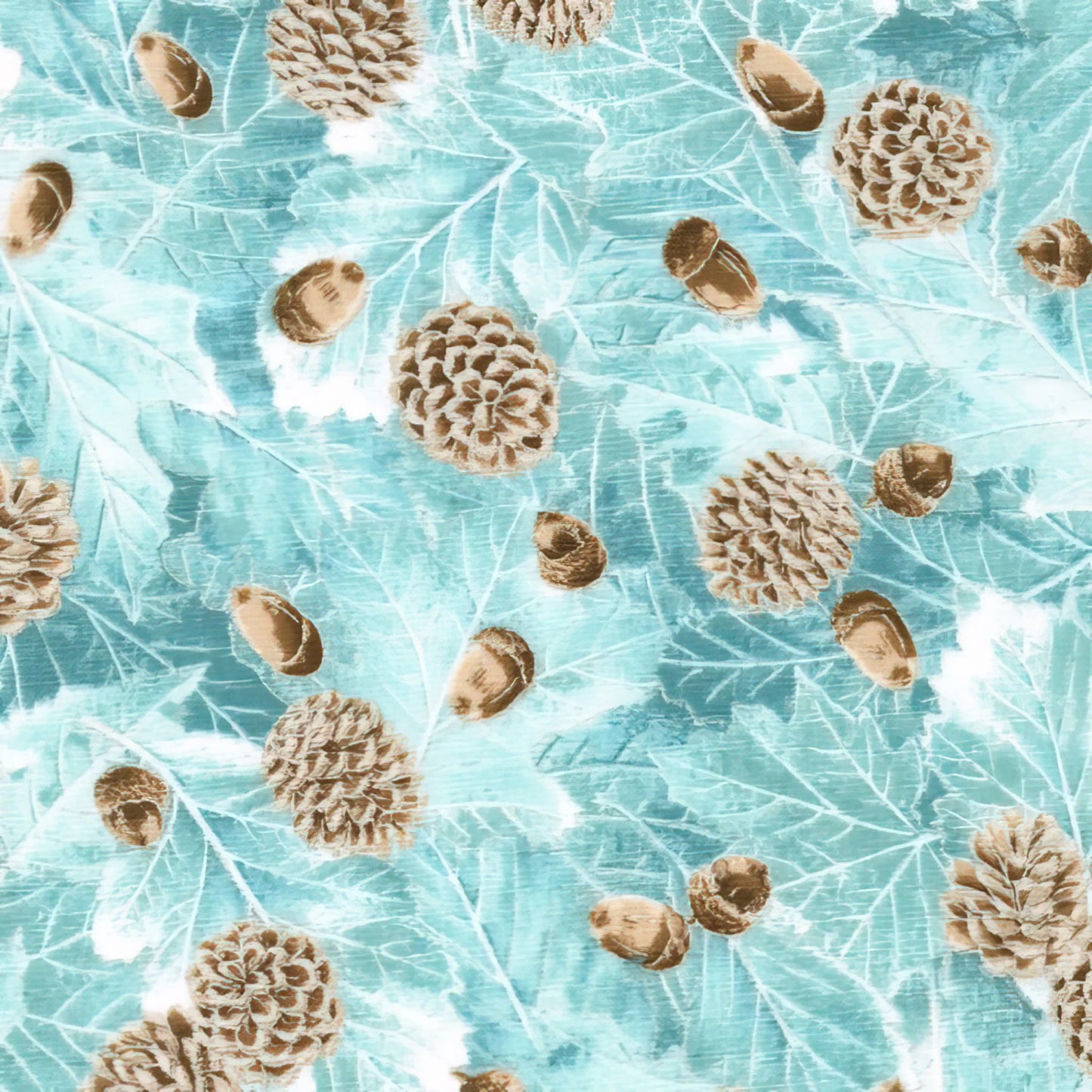 (1.5 yd) Robert Kaufman Snowy Brook SRKM-21580-245 Mist