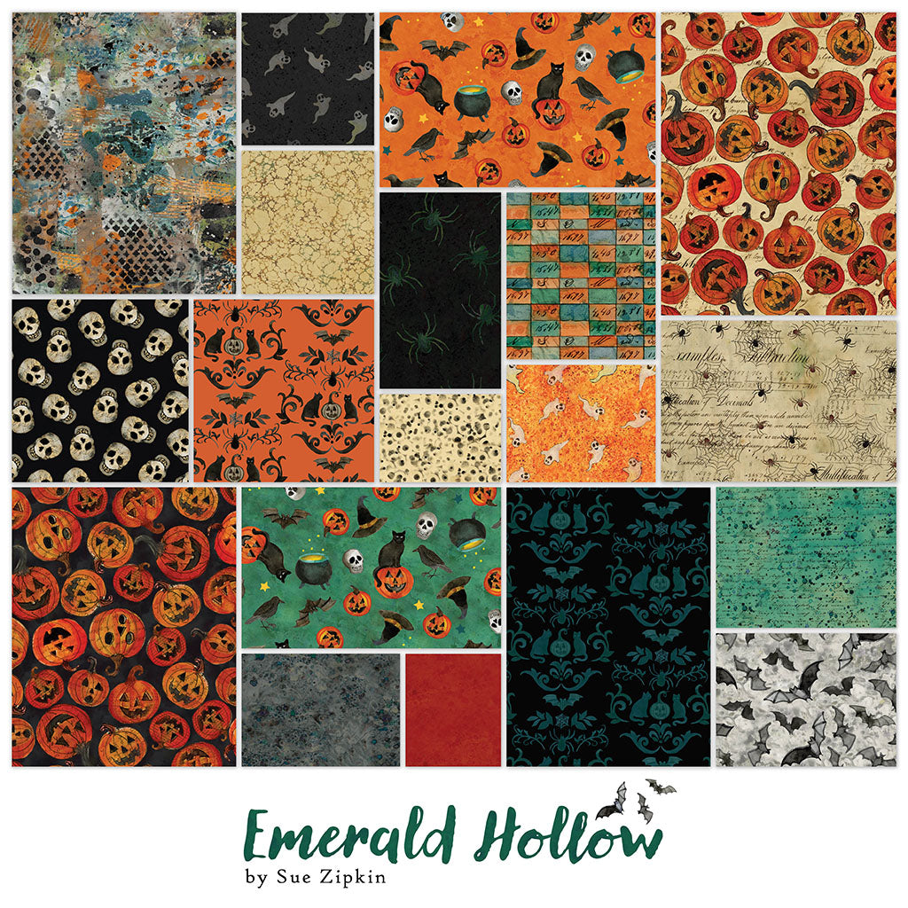 Clothworks - Emerald Hollow - 40 Strips