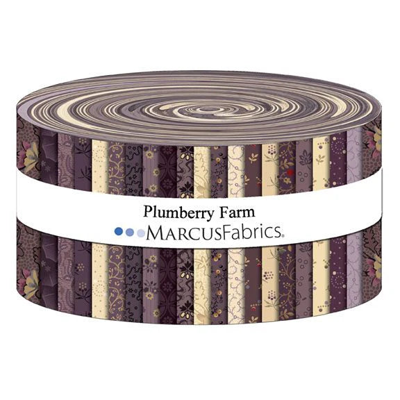 Marcus Fabrics - Plumberry Farm - 40 2.5" Strips