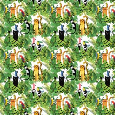 Benartex "Safari Fun" Half-Yard Bundle - 10 Fabrics, 5 Total Yards