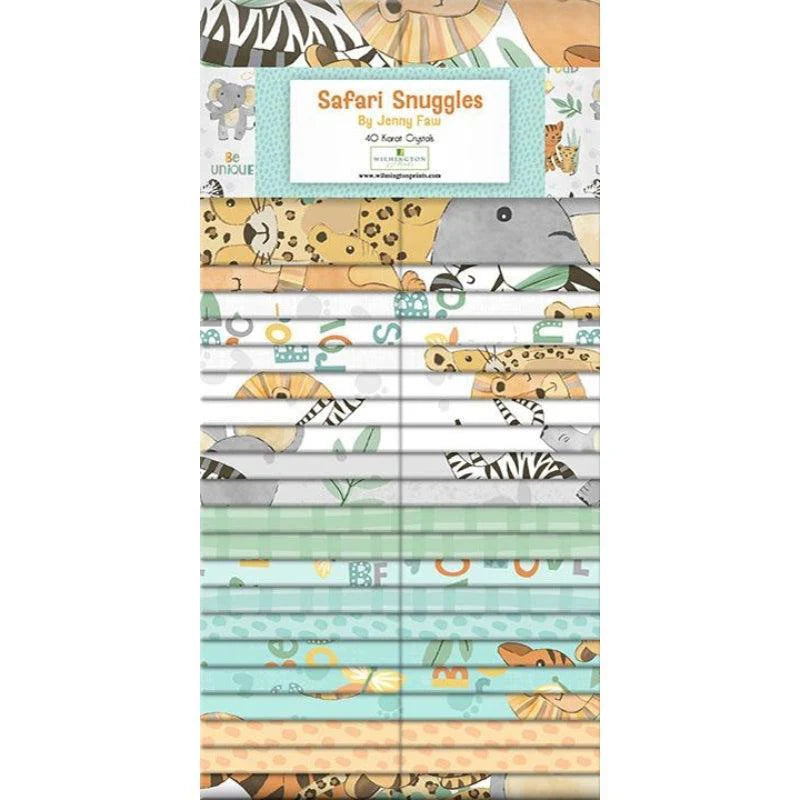 Wilmington Prints - 40 Karat Crystals - Safari Snuggles